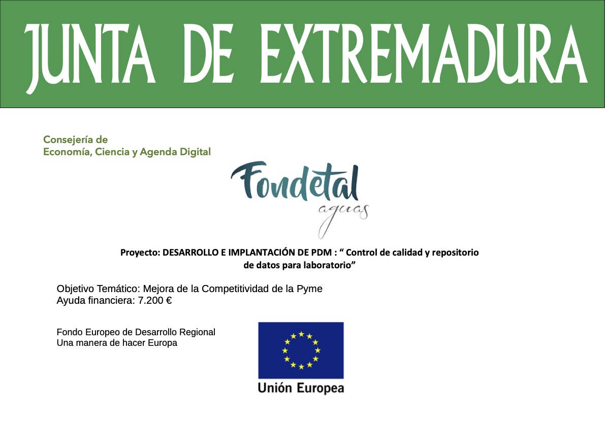 Cartel oficial — Decreto 105/2016 (2018) — Mejora Competitiva de la Pyme Extremeña